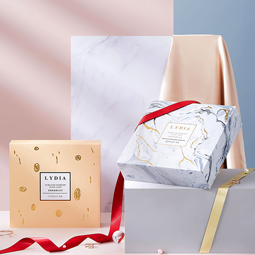 EZVALO wireless charging music desk lamp Marble